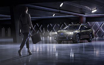2022, Subaru Outback, , front view, exterior, SUV, green new Outback, Japanese cars, Subaru HD wallpaper