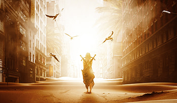 Assassins Girl, warrior, graphy HD wallpaper