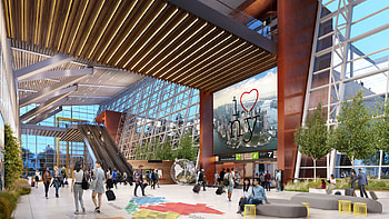 John F. Kennedy International Airport, Mega terminal plans, New York airport HD wallpaper