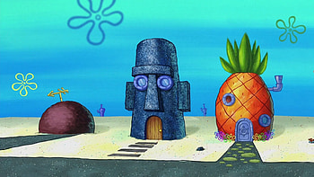 Spongebob house. Spongebob background, Spongebob drawings, Spongebob painting, Spongebob Pineapple HD wallpaper