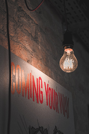 Words, Shine, Light, Illumination, Inscription, Sign, Signboard, Lighting, Light Bulb HD phone wallpaper
