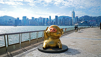 Avenue of Stars, Hong Kong, Die attraction, Waterfront views HD wallpaper