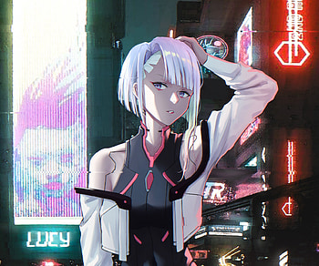 Lucyna Kushinada, Lucy (Cyberpunk: Edgerunners), Anime, Cyberpunk: Edgerunners HD wallpaper