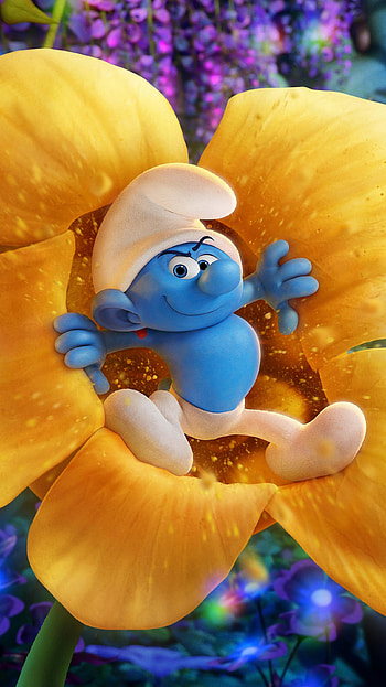 Smurfs: The Lost Village (2022) movie HD phone wallpaper