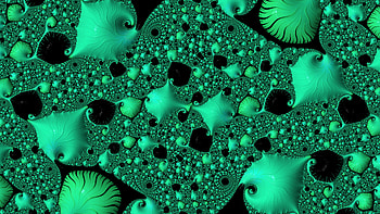 Fractal Art for your - Black and Pale Green, green, CGI, pattern, psychedelic, trippy, Abstract, fractal, abstract green HD wallpaper