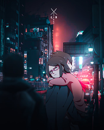Sasuke e Sarada, naruto, anime, boruto, sasuke, sakura, sarada HD phone wallpaper