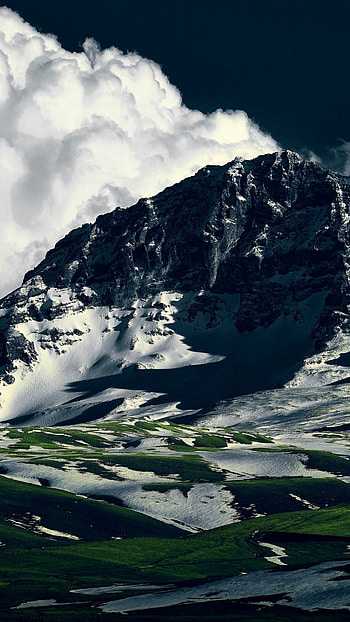 Aragats, , Armenia mountains, Clouds HD phone wallpaper