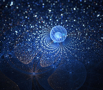 Abstract, Glare, Fractal, Ball, Tinsel, Sequins HD wallpaper