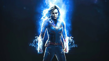 Captain Marvel Infinity Stones, captain-marvel, superheroes, artwork, artist HD wallpaper