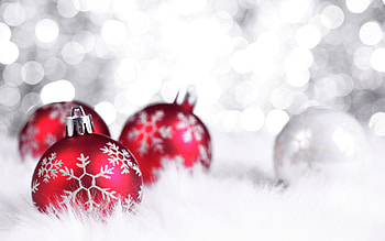 Balls, Christmas HD wallpaper