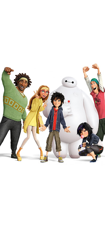 Big Hero 6, Disney characters, Art illustrations, All Disney movies HD phone wallpaper