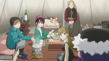 Laid-Back Camp Season 3, Anime, Laid-Back Camp HD wallpaper