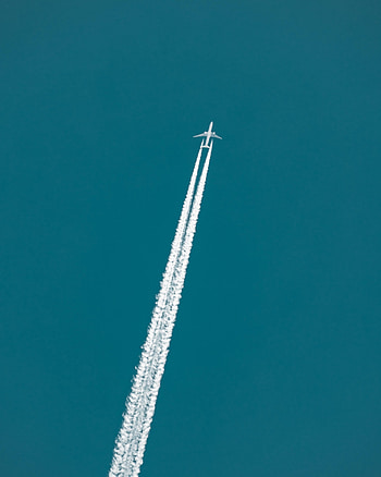 Sky, Miscellanea, Miscellaneous, Plane, Airplane, Track, Trace, Jet Stream HD phone wallpaper