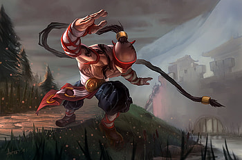 Lee Sin The Blind Monk, lol, blind, lee sin, epic ninja HD wallpaper