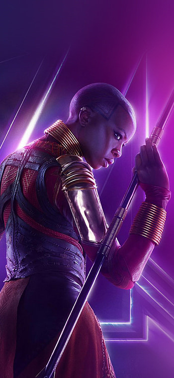 Okoye, Marvel Girls HD phone wallpaper