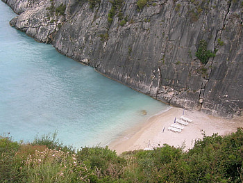 Greece, north, zante, xigia, beach HD wallpaper
