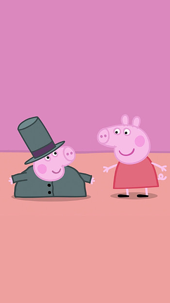 peppa pig, friends HD phone wallpaper