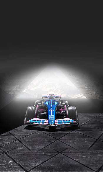 Alpine A523 - F1 2023, vehicle, Alpine A523 HD phone wallpaper