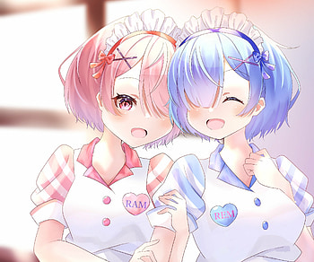 Ram & Rem, Rem (Re:ZERO), Ram (Re:ZERO), Anime, Re:Zero - Starting Life in Another World HD wallpaper