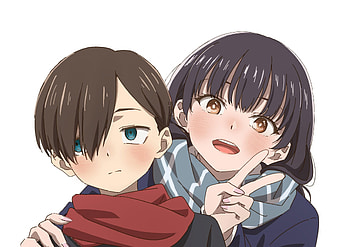 Yamada & Ichikawa, Anime, The Dangers in My Heart, Anna Yamada (The Dangers in My Heart), Ichikawa Kyoutarou (The Dangers in My Heart) HD wallpaper