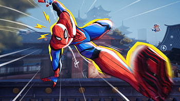Spiderman Marvel Rivals, marvel-rivals, spiderman, games, 2025-games, superheroes, video-games, artwork, art, digital-art, deviantart HD wallpaper
