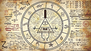 gravity falls television secret bill cipher illuminati HD wallpaper