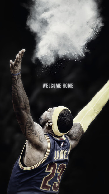 LeBron James Legend: Iconic Sports Welcome Home Edition, LeBron James, Sports HD phone wallpaper