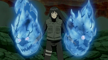 Paso Suave Puños Gemelos de León, Hinata Hyuga, Anime, Naruto, Byakugan (Naruto) HD wallpaper