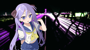 Lucky Star, Kagami Hiiragi, Anime HD wallpaper