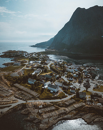 Nature, City, Rocks, Coast HD phone wallpaper