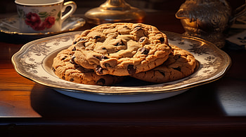 Homemade Chocolate Chip Cookie Delight, Chocolate Chip Cookie, food, cookie HD wallpaper