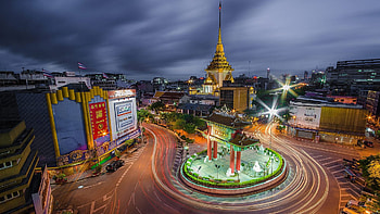 Odeon Circle, Bangkok HD wallpaper
