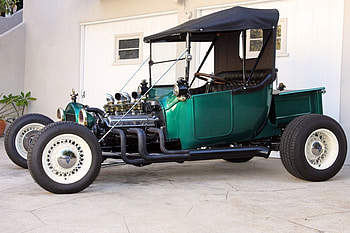 Ford T Bucket, Green, Hotrod, Classic, Motor HD wallpaper