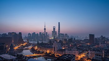 Shangai Cityscape , shangai, cityscape, world HD wallpaper
