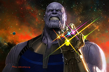 Thanos Avengers Infinity War, thanos, avengers-infinity-war, 2018-movies, movies, infinity-war, artwork, artstation HD wallpaper