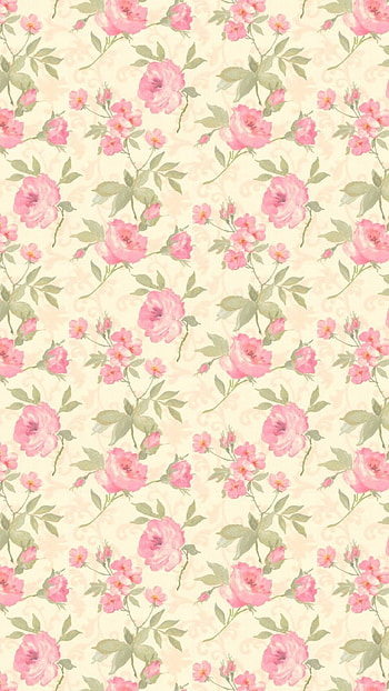 Flower pattern, cutee HD phone wallpaper