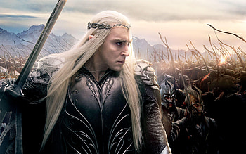 Thranduil , Elven king, Rings of Power, Amazon Prime HD wallpaper