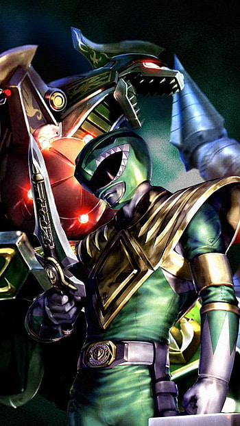 Green power rangers, anime HD phone wallpaper