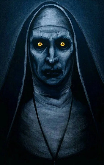 The nun , Evil Nun HD phone wallpaper
