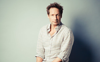 David Duchovny, American actor, portrait hoot HD wallpaper