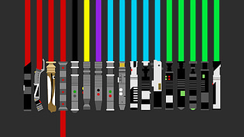 Vectored this lightsaber - more info and resolutions in the description (x-post HD wallpaper