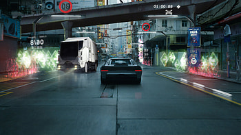 Cyberpunk City Ghost In The Shell , cyberpunk, artist, artwork, digital-art, ghost-in-the-shell, artstation HD wallpaper