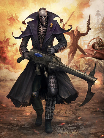 deathjester eldar harlequin Â· Warhammer 40kFandomUniverse HD phone wallpaper