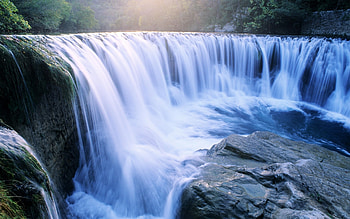 Landscape, Nature, Waterfalls HD wallpaper