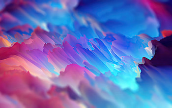 violet blue abstraction, blue violet background, paper art, paper abstraction, creative background HD wallpaper