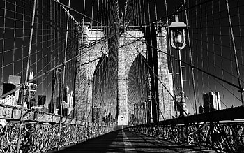 New York Black and White, Travels, Holger Wagner, City in Black and White HD wallpaper