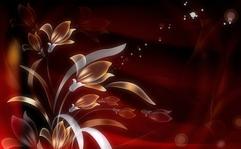 Airborne, colours, flowers, seeds, fractal HD wallpaper