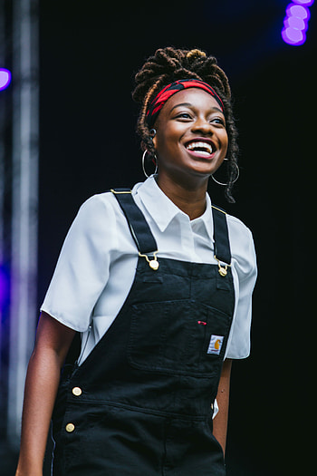 Little Simz, Woo Hah festival, Tilburg, Captivating performance HD phone wallpaper