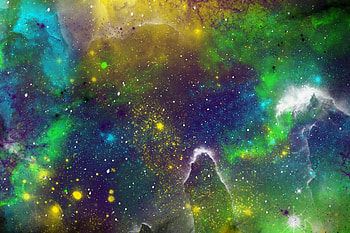Green Nebula, Sci-fi, Resolution, Wallpx HD wallpaper