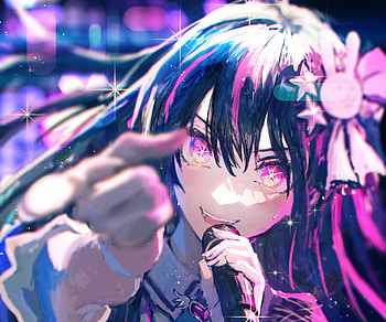Hoshino Ai, Ai Hoshino, Anime, Oshi no Ko HD wallpaper